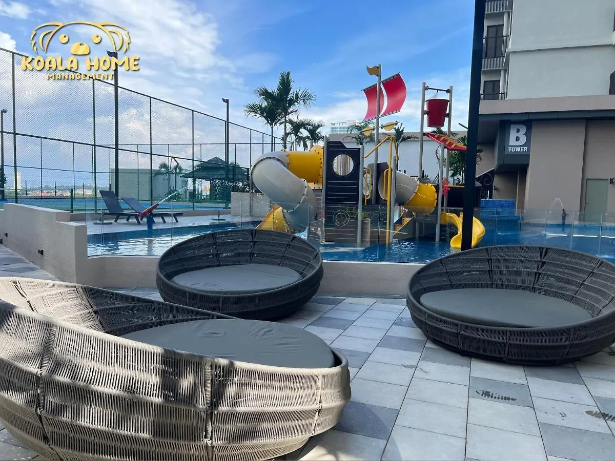 New!! B3413 Bali I Seaview I Netflix! I 2-4Pax I 5Minjonker Apartment Malacca Malaysia