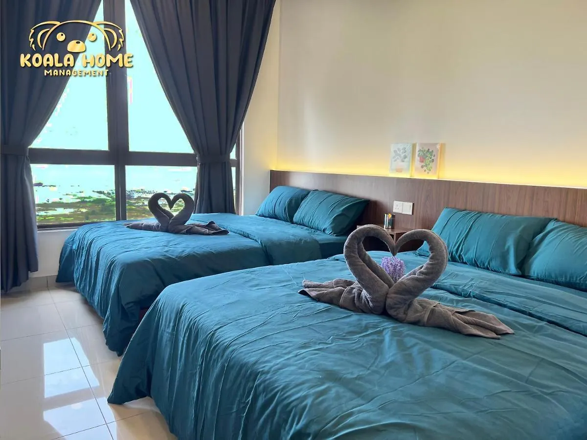 Appartamento New!! B3413 Bali I Seaview I Netflix! I 2-4Pax I 5Minjonker Malacca