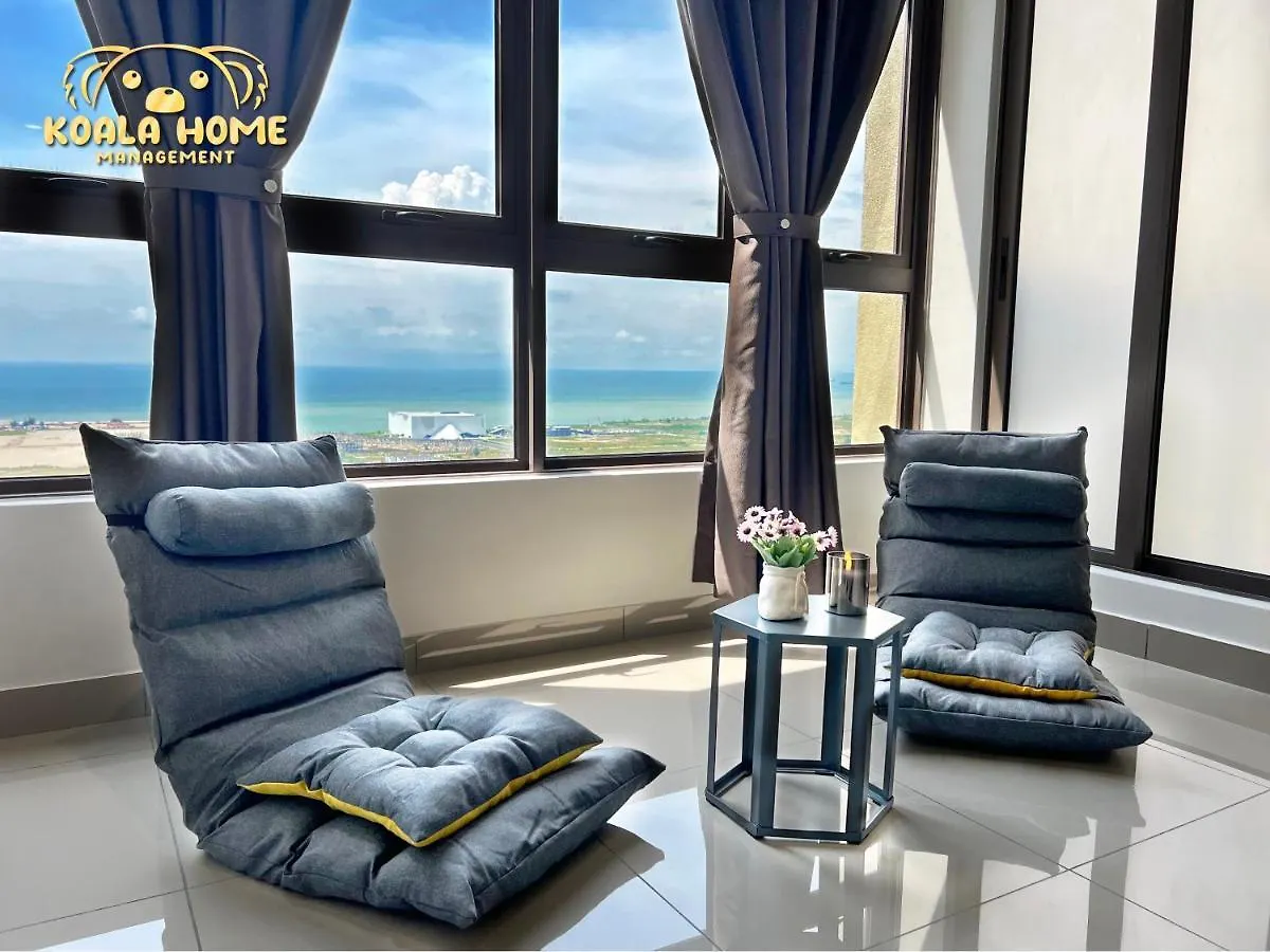 Appartamento New!! B3413 Bali I Seaview I Netflix! I 2-4Pax I 5Minjonker Malacca