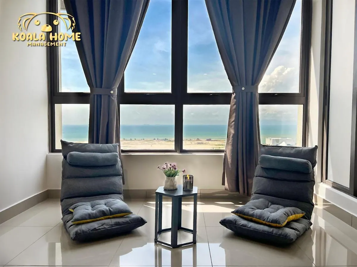 Appartamento New!! B3413 Bali I Seaview I Netflix! I 2-4Pax I 5Minjonker Malacca